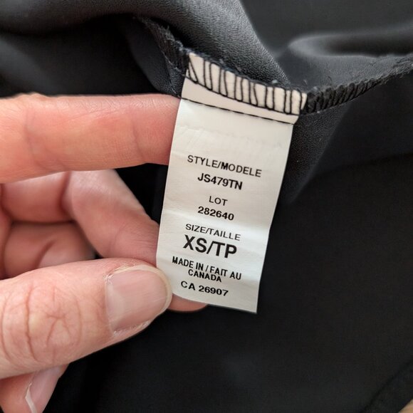 Antistar flowy V back top black size XS - Picture 7 of 8